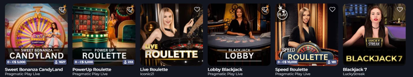 Casino en vivo 